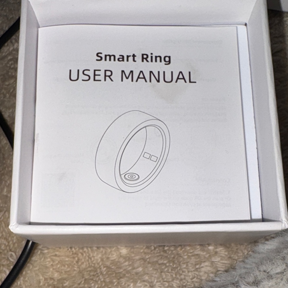Smart Ring - Black Size 7